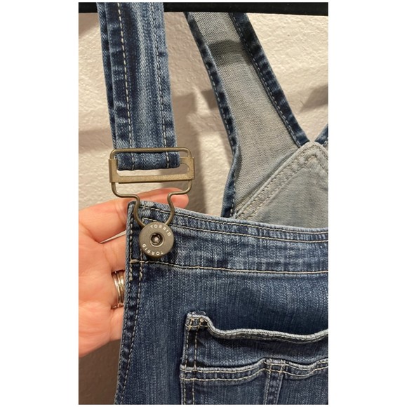 TORRID Denim Overalls Jeans - Picture 4 of 6